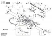 Bosch 3 601 M43 000 Gcm 18V-305 Gdc Compound Mitre Saw 18 V / Eu Spare Parts